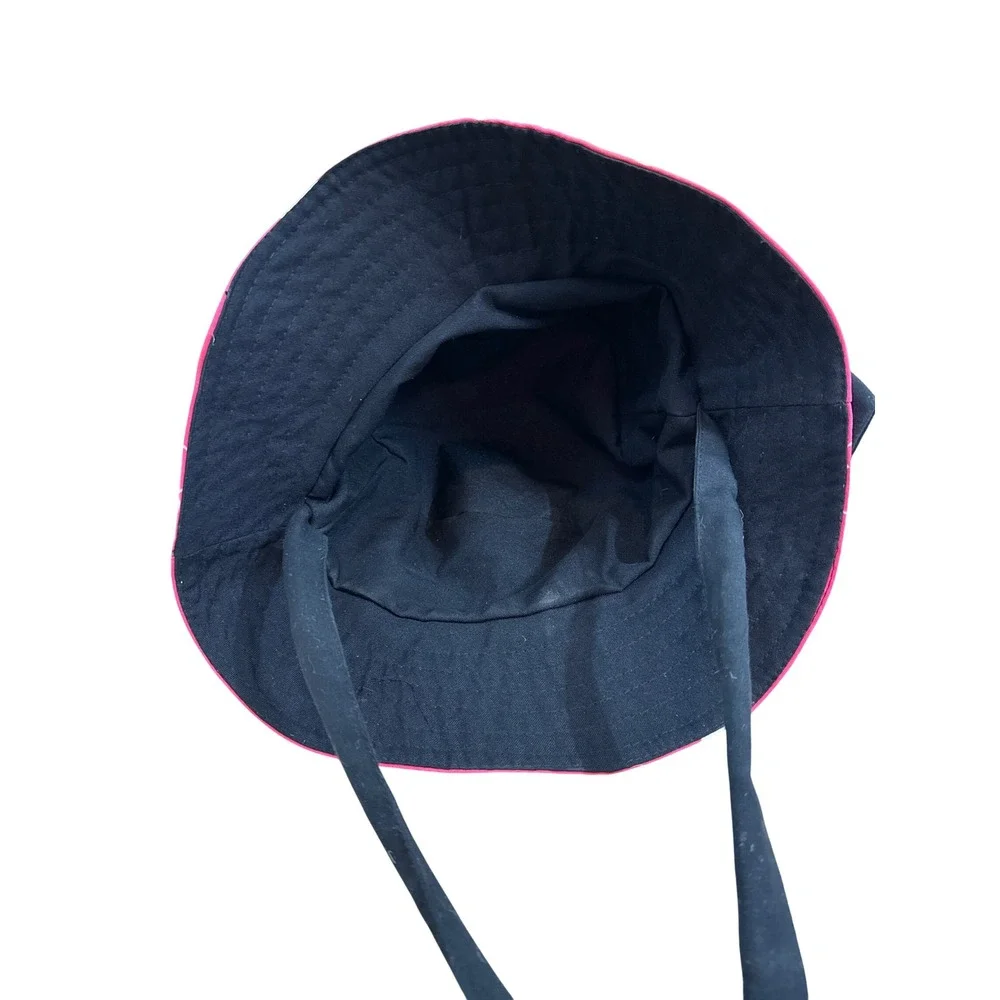 Disney Minnie Mouse Pink Pop Up Ear Bucket Hat Kids Squeeze Action Sun Hat